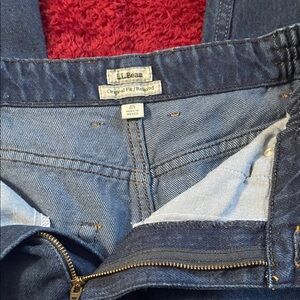 L.L. Bean Dark Blue Denim Pants
